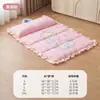 Estilo Princesa Rosa Outono/Inverno Três Dobras Médio/Grande Tapete para Cachorro Portátil de Mão Cama para Gato Casa para Cachorro Pet Suprimentos