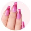 A04 Glitter Pó Barbie Cor Pôr do Sol Peru Mudança de Cor Destacável Usar Armadura 12 Peças Elegante Combina com Tudo Estilo Garota Apimentada Armadura