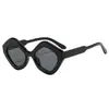 Nuevas Gafas de Sol Poligonales Irregulares, de Moda y Tendencia, Gafas de Sol Anti-UV para Mujer, Nuevas Gafas de Sol 2026