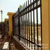Patio de fábrica de acero galvanizado barandilla de hierro forjado protección de seguridad para jardín villa de acero galvanizado protección de barandilla de hierro forjado