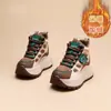Zapatillas Deportivas Casuales de Caña Alta para Mujer de Lujo Ligero que Aumentan la Altura, Nuevas de Otoño 2026, Versátiles de Venta Caliente, Zapatos de Padre de Suela Gruesa para Mujer