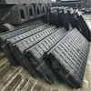 Suministro de Fábrica Placas de Cruce Ferroviario Guohua Inteligentes Amortiguadoras y Resistentes al Desgaste Almohadilla Amortiguadora Ferroviaria Placas de Cruce