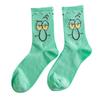 Calcetines de Bob Esponja calcetines de tubo viento Harajuku calcetines de tubo tendencia de moda algodón viento universitario marea marca calcetines mayoreo