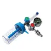 Suministro Transfronterizo de Inhaladores de Oxígeno, Medidor de Flujo con Rosca Externa, Manómetro, Medidor de Flujo de Oxígeno, Válvula Reductora de Presión, Botella Humidificadora