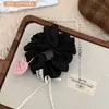 Cuerda para el pelo Retro Marrón para Niñas, Dulce y Versátil, Aspecto Elegante, Cuerda para Coleta con Lazo, Accesorios para el Cabello al por Mayor