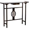 Mesa de Entrada Estilo Chino Nuevo Ft Mesa Larga Super Estrecha Mesa de Suministro Simple Moderna Mesa de Vista Lateral de Pared de Lujo Ligero Zen Entrada