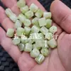 Cuarcita Jade Perlas Hexagonales Jade Perlas Sueltas Púrpura Taro Amarillo Color Fei Verde Oliva Perlas Poligonales Pulsera Joyería Accesorios Perlas