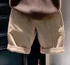 Roupa Infantil Coreana 2026 Primavera/Outono Nova Chegada Cor Café Gola Polo Texturizada Suéter de Tricô Calça Casual Khaki Infantil Tendência