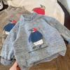 Camiseta de Capa Base para Niñas, Camiseta Estilo Coreano, Nueva Camiseta de Manga Larga de Capa Base para Niños para Otoño e Invierno 2025, Top para Bebé