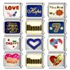 Pulsera Modular Italiana Corazón Rompecabezas Más Vendida de Amazon Accesorios