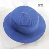 Bases de Chapéu para Revenda para Chapéus Artesanais Estilo Britânico para Pais e Filhos, Chapéus de Palha com Proteção Solar para Verão Feminino, Chapéus de Topo Plano, Estilos de Fabricante, DIY