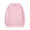 Sudadera de Cuello Redondo Holgada Sin Capucha, Chaqueta Unisex para Primavera y Otoño con Logo Bordado Estampado, Tacto de Alta Gama, Personalización Lista para Pedir