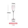 Taça de Cristal com Diamantes, Taça de Champagne, Taça Clássica Flauta para Espumante, Taça de Vinho com Borda Inclinada, Taça de Cocktail