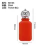 Botella de Perfume Aterciopelada 50ml Transparente Pequeña Botella Rellenable Procesamiento Personalizado Botella de Vidrio Venta al por Mayor Tapa de Perfume Aterciopelada