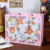 Bolsa de Regalo Estilo Ins de Alto Valor de Color Vintage en Relieve Acompañando Embalaje de Regalo Bolso de Mano Bolsa de Papel en Relieve de Alto Valor de Color