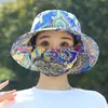 Chapéu de Sol Novo Estilo, Chapéu de Pescador, Chapéu com Máscara Integrada, Chapéu de Sol Versátil com Proteção UV para o Verão, Proteção Solar e Cobertura Facial