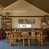 Móveis para Hotel Pousada Huazhu, Conjunto Completo para Quarto Padrão, Quarto Modelo de Hotel, Móveis Completos para Quarto de Hóspedes Estilo Wabi-Sabi em Madeira Maciça Reforma