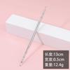 Fabricante en stock acero inoxidable súper afilado traje de aguja para el acné aguja para exprimir el acné aguja para el acné de doble cabeza aguja para puntos negros herramientas de belleza