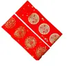 Nuevo Papel de Cobre Rojo Wannan Engrosado Papel de Pareja Cuadrado Festival de Primavera Batik Hecho a Mano en Blanco Festival de Primavera Papel Xuan Rojo Engrosado