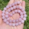 Venta Caliente Transfronteriza Principal Piedra Natural Optimizada Amatista Redonda con Cuentas Cristal Rosa Ojo de Tigre Amarillo Pulsera Diy con Cuentas