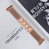 Adecuado para Correas de Apple Watch Iwatch11-1 Serie Nueva Correa de Reloj de Acero Inoxidable en Forma de Corazón Exclusivamente para Ventas Transfronterizas
