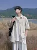 Camisa de Moda Tie-Dye de Moda para Hombre, Chaqueta Ligera Transpirable Holgada de Verano, Camisa Casual Versátil de Manga Corta