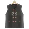 Roupas para mulheres de meia-idade e idosas, coletes de primavera e outono para mães, coletes estilosos para avós, roupas da moda para idosos, coletes para senhoras idosas