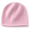 Gorro 100% cachemir puro, grueso, suave, cálido y a prueba de viento para niños, disponible en estilos unisex, con borde enrollado y un diseño básico versátil