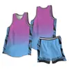 Chaleco Deportivo Transpirable de Secado Rápido Estilo Americano para Adultos Camiseta con Estampado Uniforme de Equipo de Competición para Estudiantes Universitarios Conjunto de Uniforme de Baloncesto Compra Grupal
