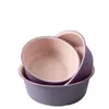 Lavabo de plástico PP engrosado, combinación de colores en dos tonos, varios estilos, tina para lavar ropa, tina para pies para dormitorios estudiantiles