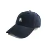 Gorra de Béisbol Bordada Letra Na Estilo Retro Coreano, Gorra Deportiva Versátil y que Afina el Rostro, Circunferencia de Cabeza Grande, Gorra de Pico 100% Algodón
