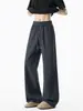 Pantalones Rectos de Corte Inclinado con Patrón de Escamas de Serpiente Americana sin Sombra para Pared Transición Verano-Otoño 2026 M-5XL HK26868-TeP25