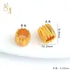 Accesorios DIY Chapados en Oro Antiguo de Alta Retención de Color, Cuentas Dzi, Cuentas de Lingote, Cuentas de Flor, Cuentas Espaciadoras, Accesorios para Joyería de Pulseras y Collares al por Mayor