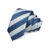Gravata Masculina Transfronteiriça 7cm Cor Sólida Gravata Amarrada à Mão Gravata Jacquard de Poliéster Masculina Logotipo Gravata de Alta Qualidade para Homens