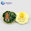 Emblema de pintura de cozimento personalizado liga de zinco em forma especial Lions clube emblema fabricantes personalizados fazem distintivo escolar distintivo comemorativo