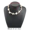 N13829 Collar con colgante de concha de estrella de mar estilo ins transfronterizo, cadena para clavícula de concha irregular degradada estilo vacacional