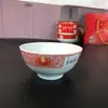 Jingdezhen Regalos para Cumpleaños Regalos de Agradecimiento para Cumpleaños Longevidad Tazones Regalos para Cumpleaños de Personas Mayores Tazones de Agradecimiento con Tiaoyi Shenghuo