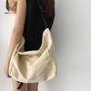 2025 Nueva Bolsa Tote de Lona Estilo Perezoso Estilo Coreano Ins Trendy Bolso Cruzado Bolso de Hombro de Gran Capacidad para Mujer Ruiying