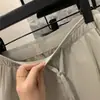 Deportes al Aire Libre~Corte 3D Otoño Nuevas Llegadas 2026 Versátiles para Viajar con Cordón Cintura Elástica Pierna Recta Casual Pantalones Largos