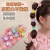 Elásticos de Cabelo Flor Coloridos de Gelatina Macaron para Meninas, Versáteis, Adequados para Todos os Penteados, Suaves com o Cabelo, Alta Elasticidade, Duráveis, Faixas de Cabelo para Bebês