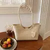 Bolso Tote Tejido de Gama Alta para Verano para Mujer 2026 Nuevo Bolso de Hombro de Gran Capacidad Bolso Casual Versátil para el Trabajo y el Ocio