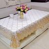 Mantel rectangular impermeable, antiaceite y antiescaldamiento para mesa de centro, apto para comedor, sala de estar, hogar, ligero y de lujo.