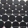 Fornecimento de fábrica selo adesivo redondo preto arruela de silicone malha de borracha pad de borracha resistente ao desgaste antiderrapante pé de borracha