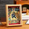 Colgante Colgante Thangka Ram Zakhila Cultural y Creativo de Xizang Tarjeta de Oro del Templo de Lhasa Adorno de Fortuna Recuerdo de Viaje Regalo