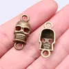 26X11Mm 2g Multicolor Colgante Pequeño DIY Material Hecho a Mano Conector Calavera Colgante
