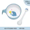 Tazón infantil de melamina lindo dibujo animado para el hogar tazón para comida de bebé con asa tazón pequeño y cuchara juego de vajilla para madre y bebé caja de regalo
