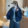 Chaqueta corta acolchada con capucha retro para mujer, nueva colección otoño 2026, estilo europeo, chaqueta de moda de corte holgado, prenda exterior de algodón