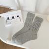 Nuevos Calcetines de Mujer Primavera 2025 Lado con Lazo Decorativo Algodón Peinado Estilo Japonés Estilo Ballet Calcetines Apilables para Niña