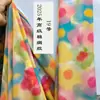 Pijamas Tela de Seda Algodón Seda de Algodón Artificial Vestido para Niños Tela para Ropa Verano Caída Estampado