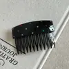 Coreia do Sul Dongdaemun Pente de Cabelo Pequeno de Diamante Colorido Pente Lateral para Franja Feminina Artefato Quebra-Cabelo Novos Acessórios de Cabelo